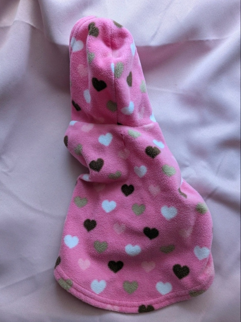 SimplyDog Pink Fleece Size Small Dog Sweater